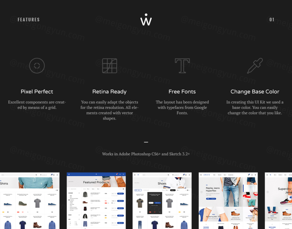 移动UI / UX+布局Modern, stylish, and intuitive UI Kit|ABC素材资源网