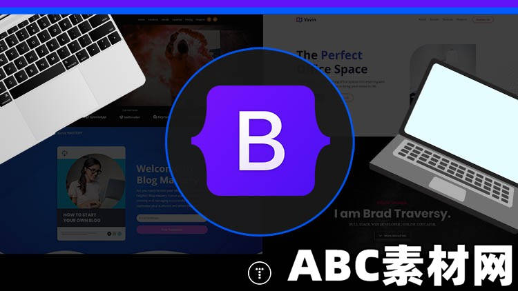 Bootstrap 5 From Scratch Build 5 Modern Websites|ABC素材资源网