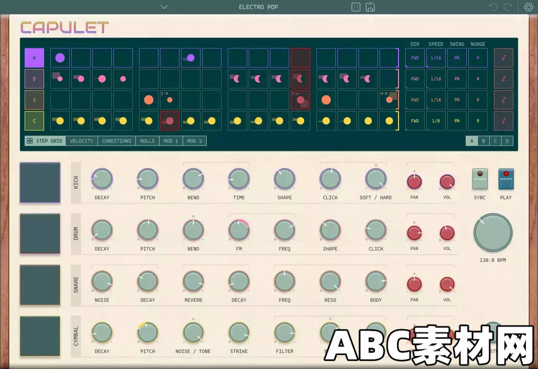 鼓声合成器步进序列器Reel Audio Instruments Capulet v1.1.1 Incl Keygen WIN MAC|ABC ...