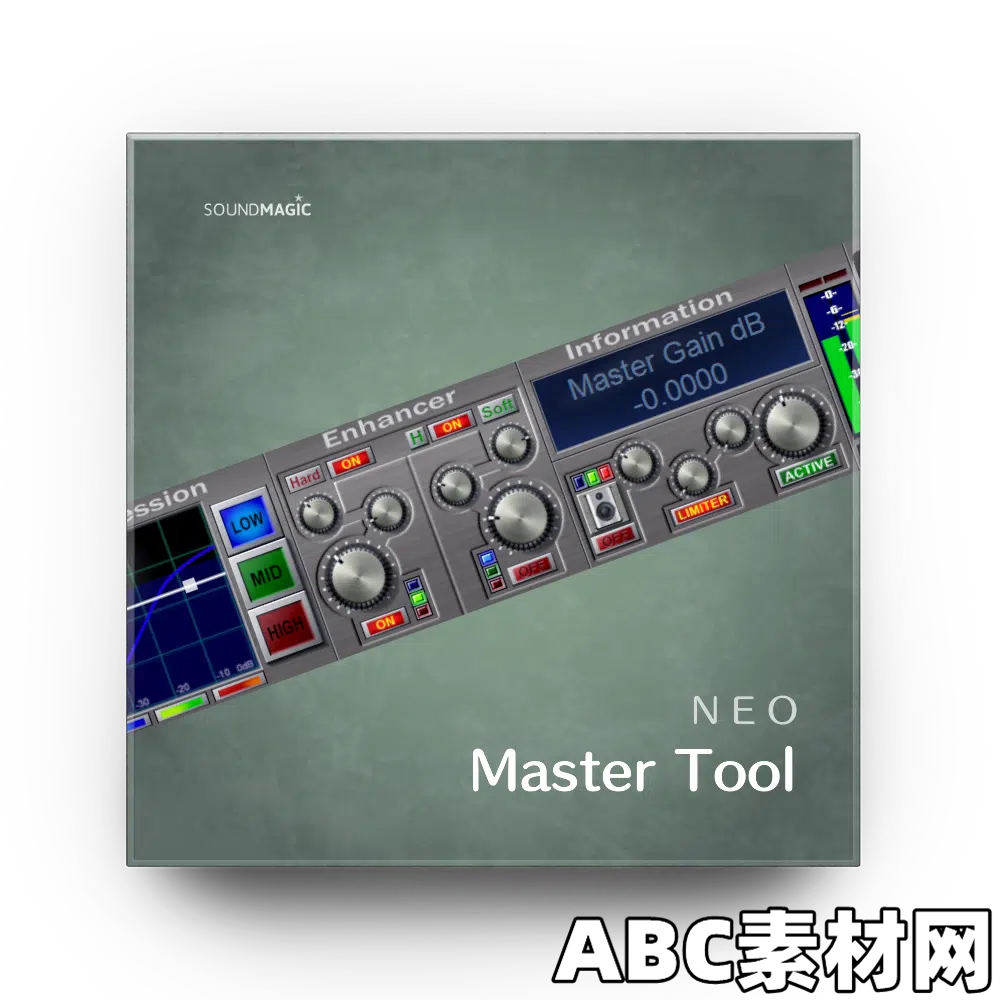 多频段母带处理插件Sound Magic Neo MasterTool Incl Keygen WIN|ABC素材资源网