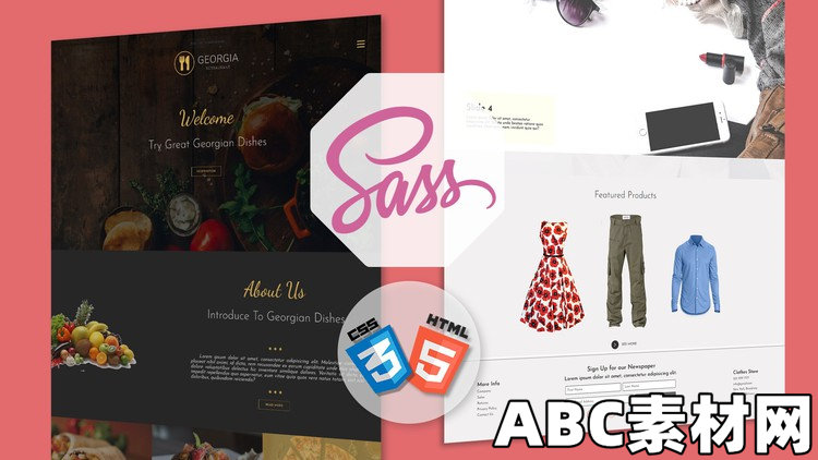 SASS – The Complete SASS Course (CSS Preprocessor)|ABC素材资源网