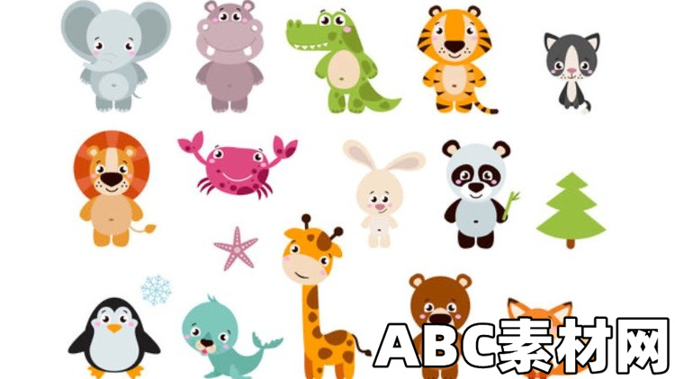 How to Draw Cute Cartoon Characters Part 2|ABC素材资源网