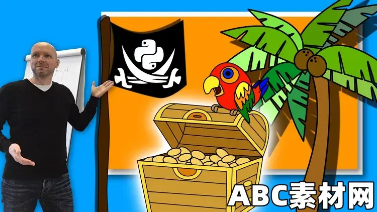 Object Oriented Pirates programming adventure in Python|ABC素材资源网