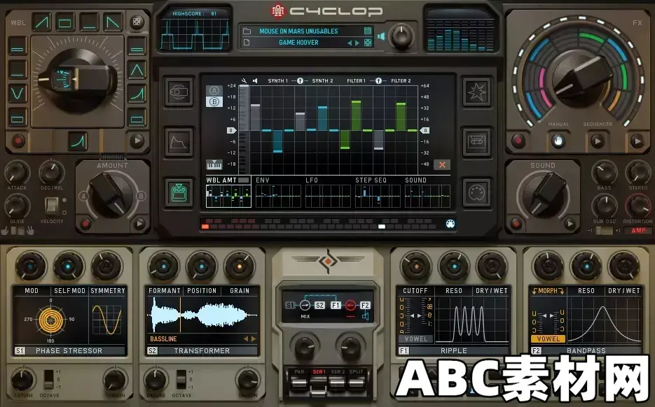 低音合成器采样变换器相位压缩器Sugar Bytes Cyclop v1.3.5 RETAiL macOS [Needs R2R Keygen ...