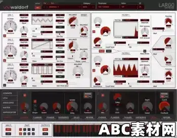 合成器Waldorf Largo 2 v1.0.0 WIN MAC Incl Keygen-R2R|ABC素材资源网