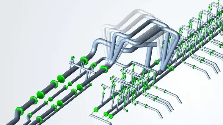 Dynamic Analysis of Piping Systems in Caesar II Software|ABC素材资源网