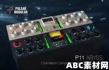 变色龙音频压缩器Pulsar Modular P11 Abyss v2.0.3 WIN Incl Keygen-R2R|ABC素材资源网