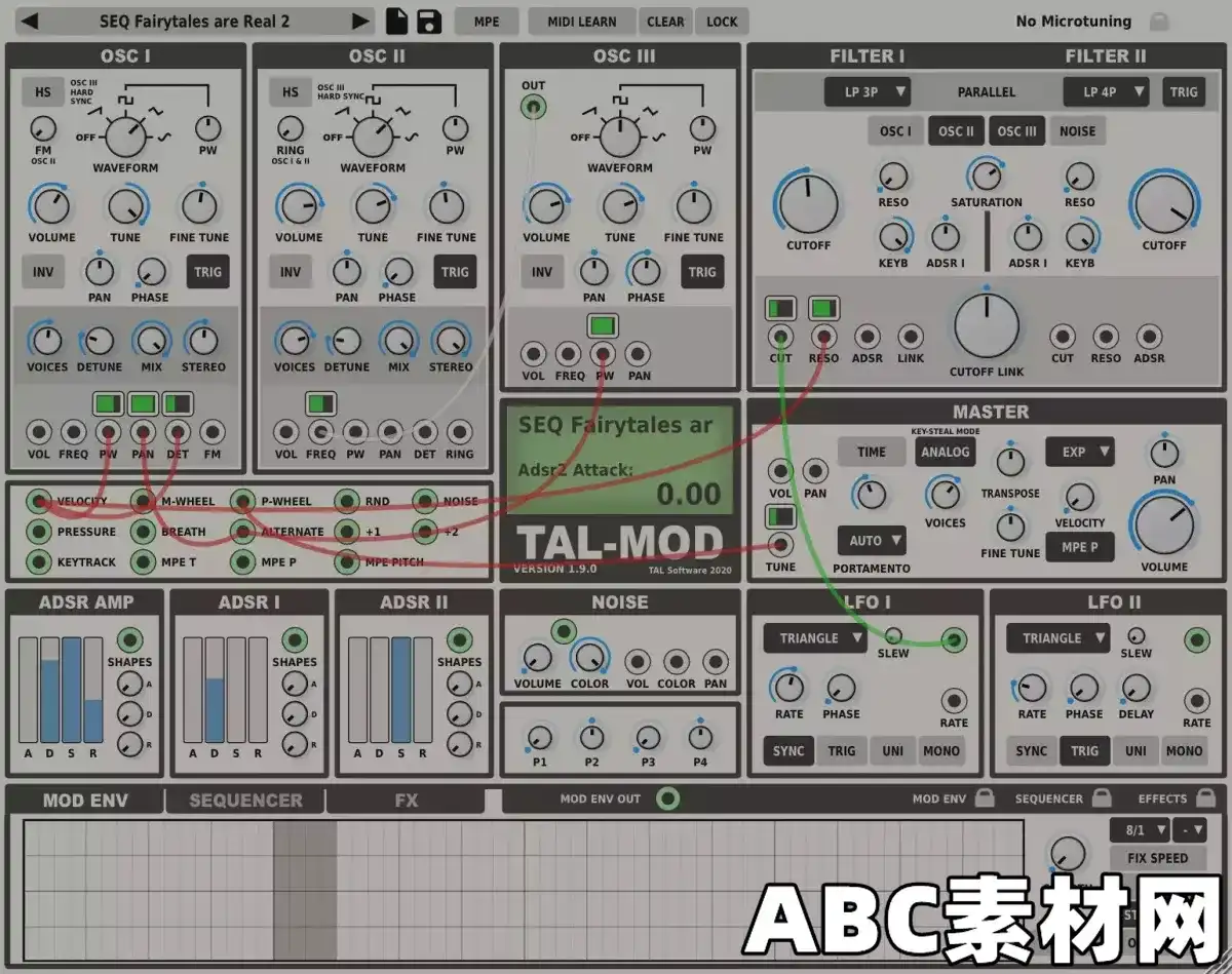 Togu Audio Line TAL-Mod v1.9.6 WIN MAC LIN Incl Keygen-R2R|ABC素材资源网