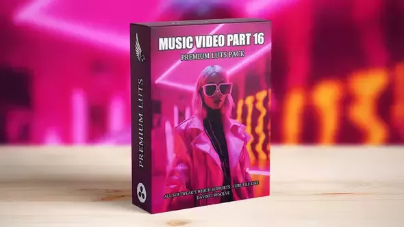 VideoHive Music Video Cinematic LUTs Pack Part 16 Cube 视频素材 第1张