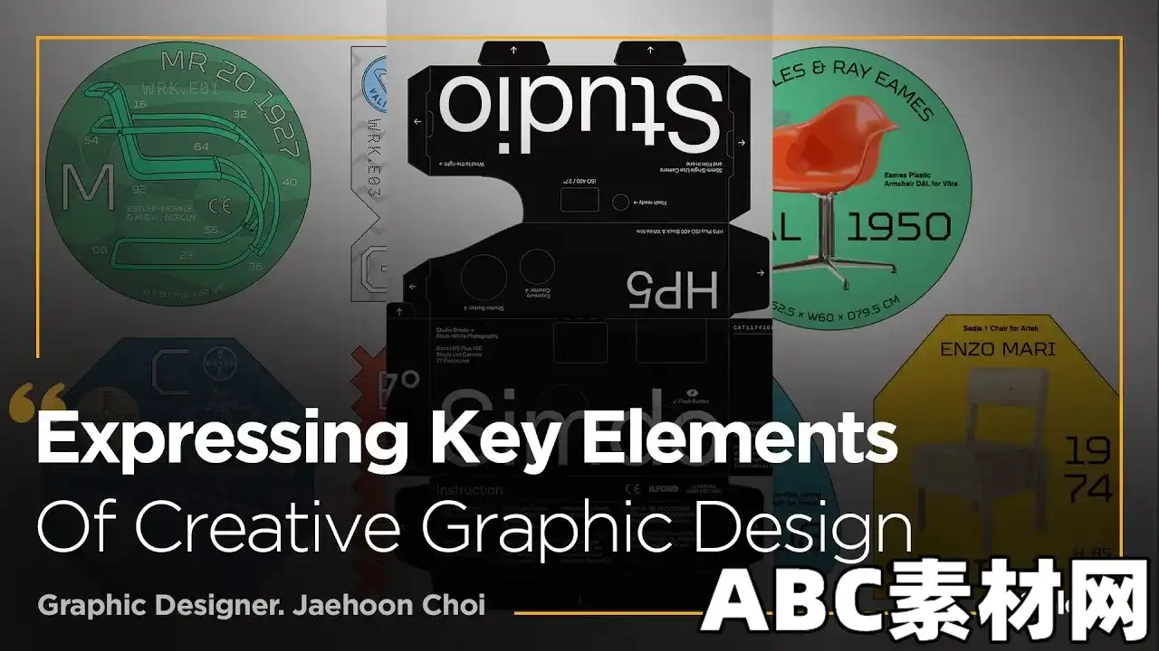 Expressing Key Elements for Creative Graphic Design|ABC素材资源网