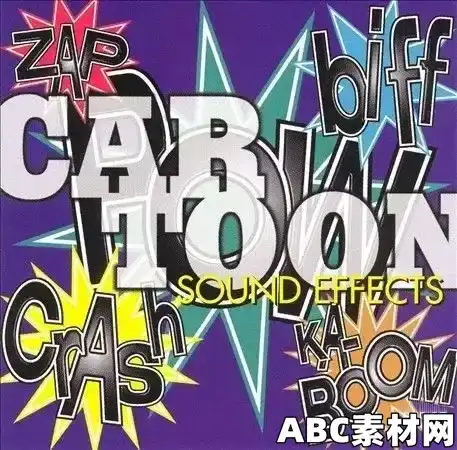 卡通动画配音FX音效库Nesak International Cartoon Sound Effects Wav Rip CDDA|ABC素材资源网