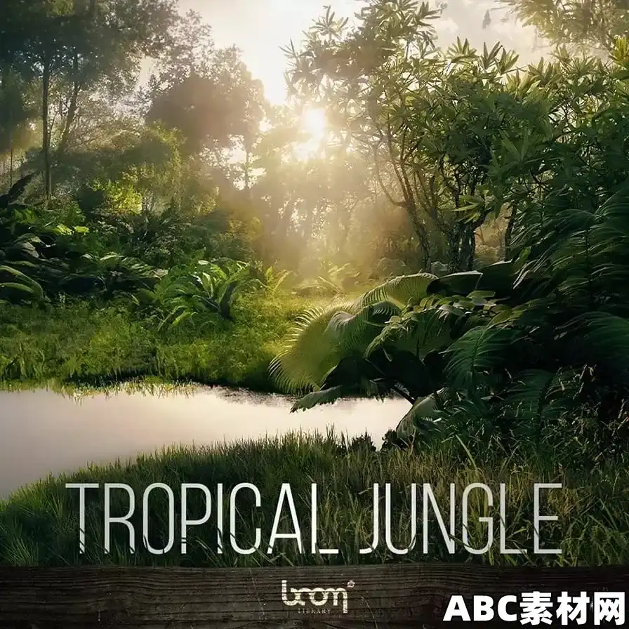 热带丛林声音3D环绕声-立体声视频FX配音库 Boom Library Tropical Jungle 3D Surround / Stereo WAV 音色 第1张