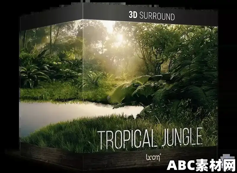 热带丛林声音3D环绕声-立体声视频FX配音库 Boom Library Tropical Jungle 3D Surround / Stereo WAV 音色 第3张