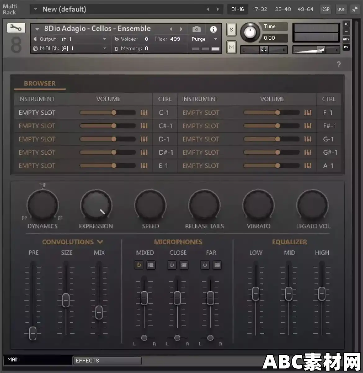 提琴音源8Dio Adagio Cellos 2.0 KONTAKT|ABC素材资源网