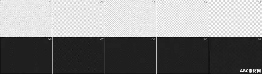 10款透明网格设计元素10 Transparency Grids – KWX39AU|ABC素材资源网