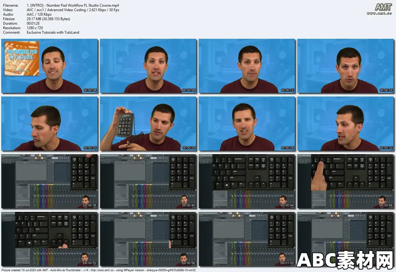 Best FL Studio Workflow [Number Pad] TUTORiAL|ABC素材资源网
