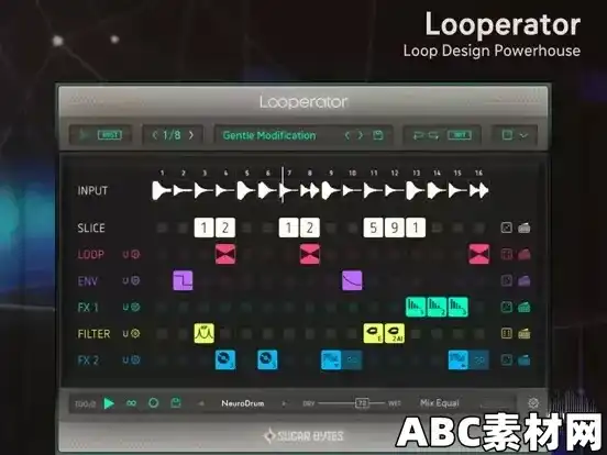 乐句处理插件Sugar Bytes Looperator v1.1.5 for iPad [iOS]|ABC素材资源网