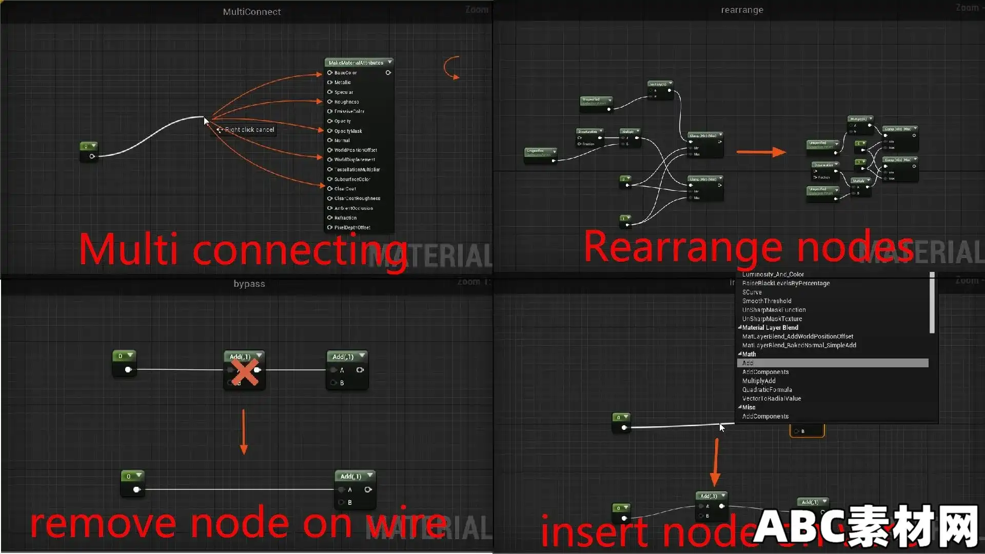节点图助手UE代码插件Unreal Engine Marketplace – Node Graph Assistant v1.8.2 (5.4 ...