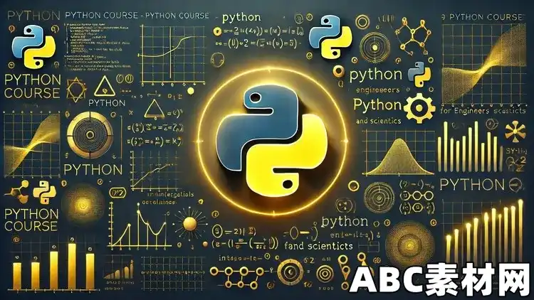 Python for Engineers and Scientists / basic to advanced|ABC素材资源网