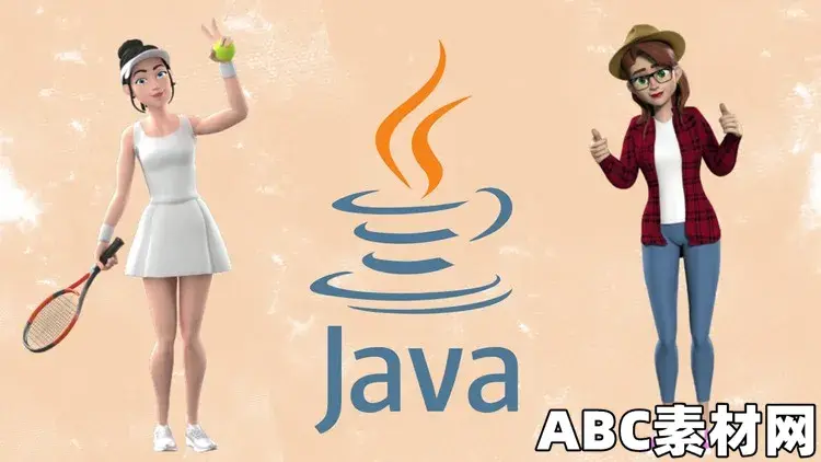 Java in Animated way|ABC素材资源网