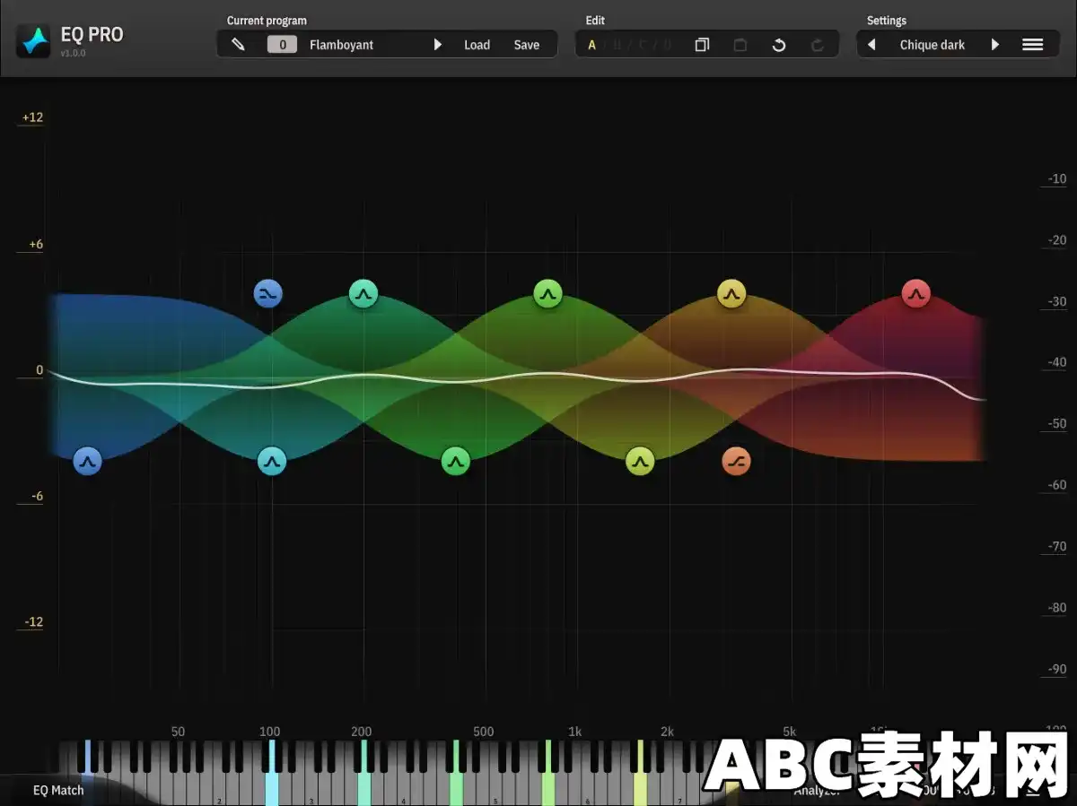 动态滤波器ToneBoosters Equalizer Pro v1.1.3 WIN|ABC素材资源网