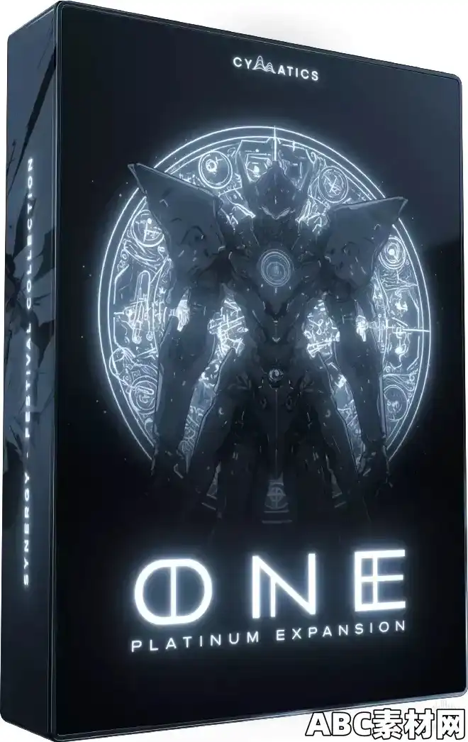 Project One Disc Cymatics PROJECT ONE Platinum Expansion WAV MIDI|ABC素材资源网