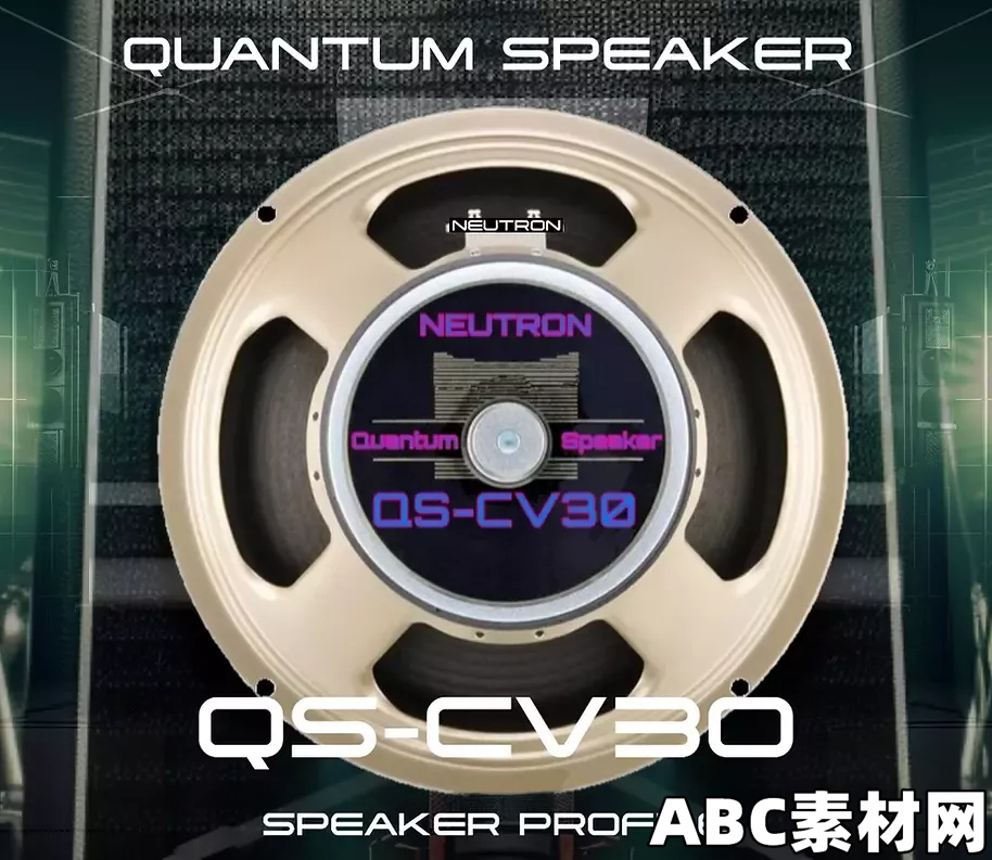 神经放大器建模器Neutron Studios Quantum Speaker CV30 (Celestion Vintage 30) NAM ...