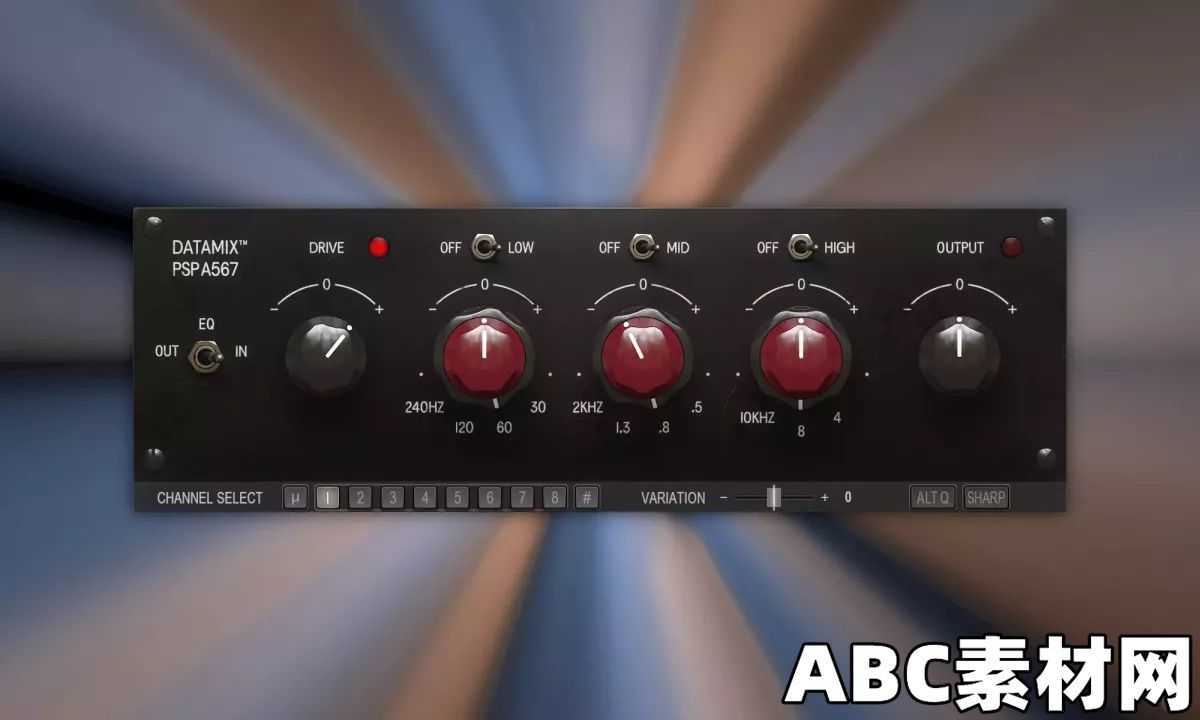 混音控制台均衡器PSPaudioware PSP Datamix A567 v1.0.1 WIN macOS|ABC素材资源网