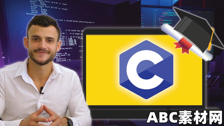 C Programming Bootcamp – The Complete C Language Course|ABC素材资源网