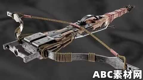 硬表面雕刻弩箭建模3Ds Max与Zbrush教程Advanced Medieval Crossbow Modeling And ...