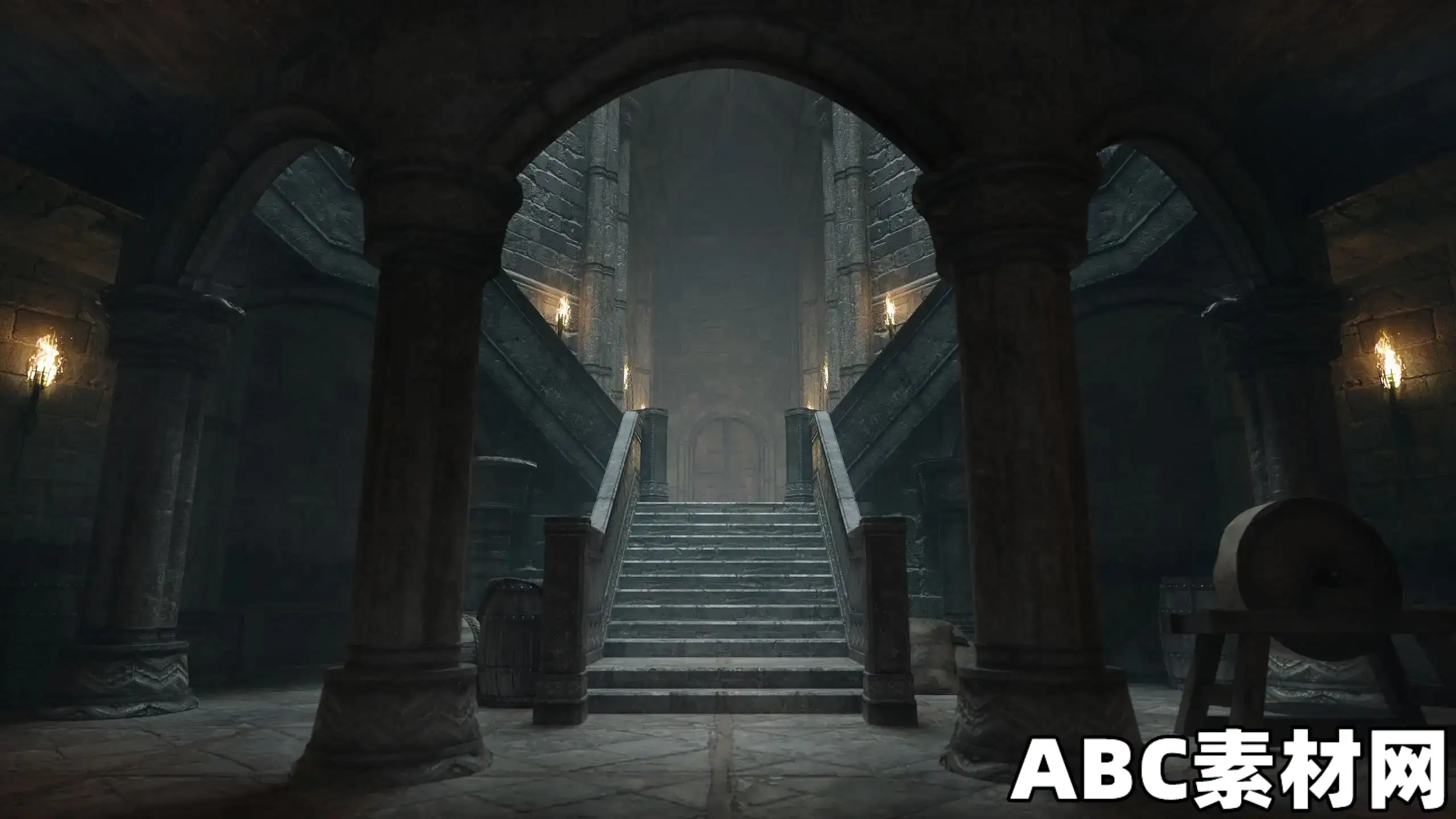 中世纪城堡魔法内饰环境3D资产完整版 Kitbash3D – Enchanted Interiors (FULL)|ABC素材资源网