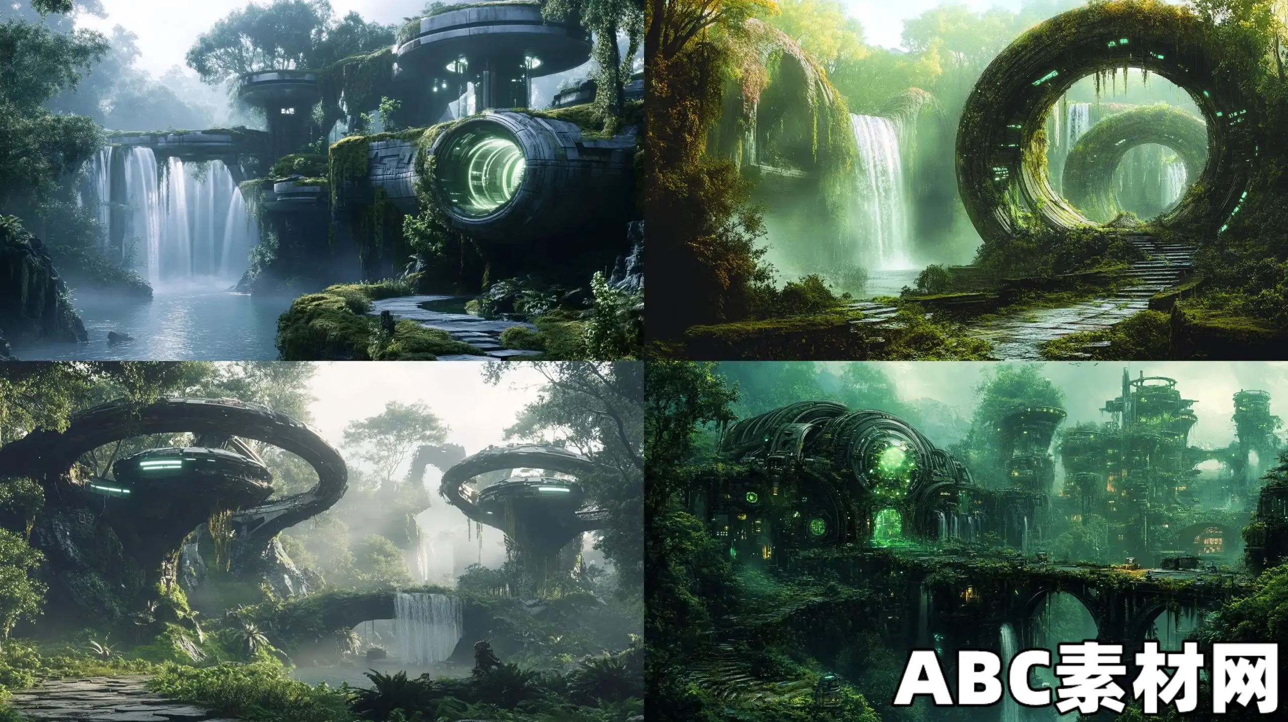 447个AI艺术环境AI提示词第4卷 447 Ai Art Prompts Environments: Vol 4|ABC素材资源网