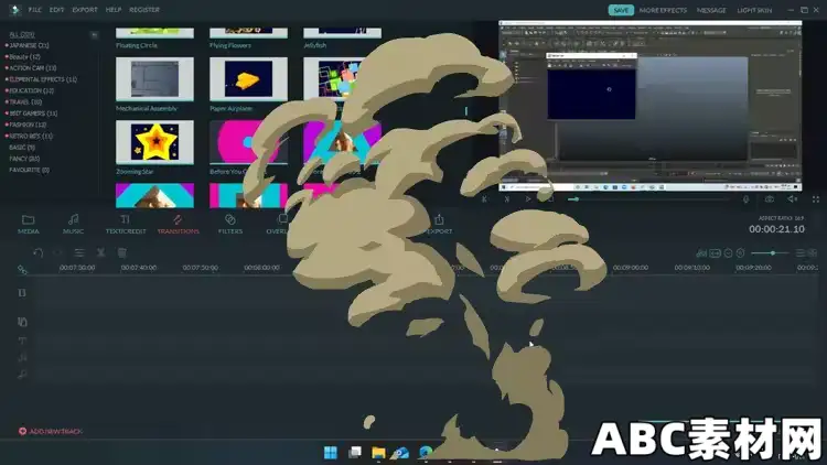 Abc Video Editor Advanced Video Editing transitions and titles with filmora|ABC素材资源网