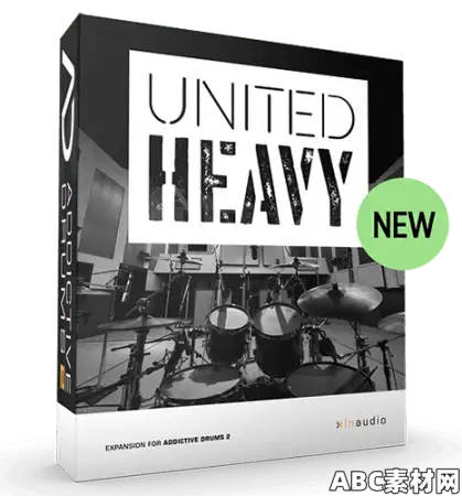 XLN Audio Addictive Drums 2 ADpak United Heavy|ABC素材资源网