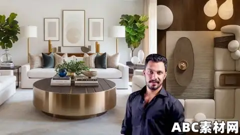 完整室内设计课程Complete Interior Design Course (2026), Basic to Advance|ABC素材资源网