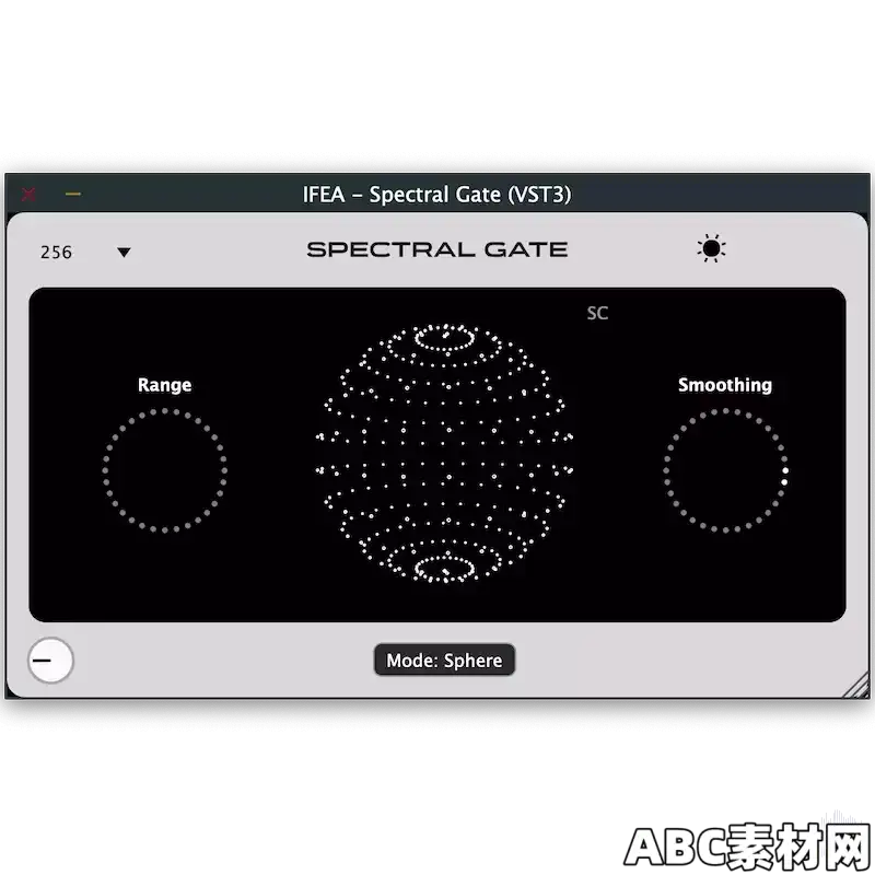FFT频谱分析频率选择性门限插件iFeature IFEA Spectral Gate v2.0.0 U2B Mac OSX|ABC素材资源网